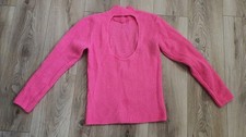 Asos pink jumper backless