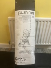 Red Kite Baby Push Me 2U Pram Pushchair Buggy Stroller (Midnight) - PM2UBLK