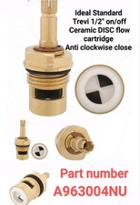 Ideal Standard/Trevi 1/2' On/Off Ceramic valve (1 Piece) anti clockwise close