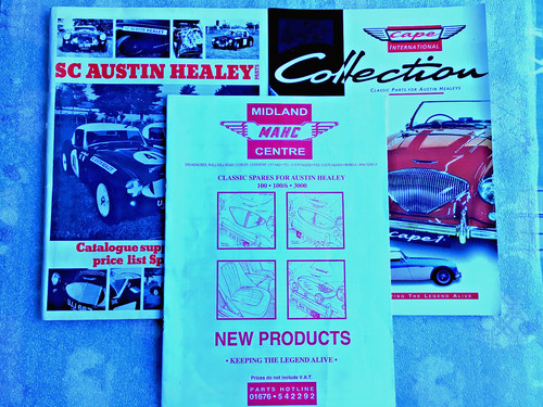 Vintage austin healey parts - austin,