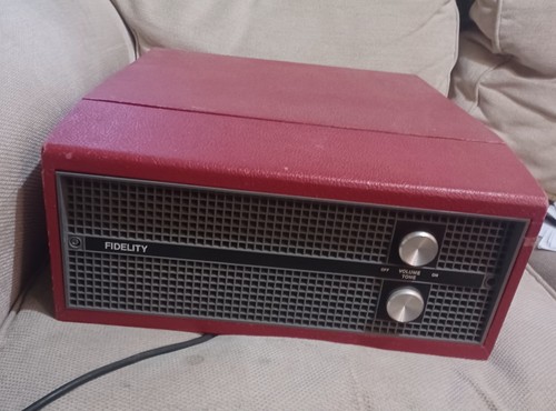 Nice red fidelity hf45 - fidelity, vintage