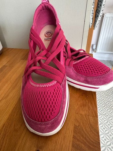Fired earth raspberry - earth, shoes