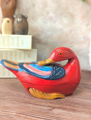 Vintage hand carved wooden - hand,
