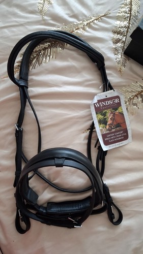 New windsor black leather - new,