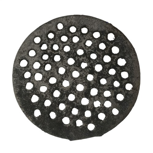 Cast iron drain cover - iron, 7-inch