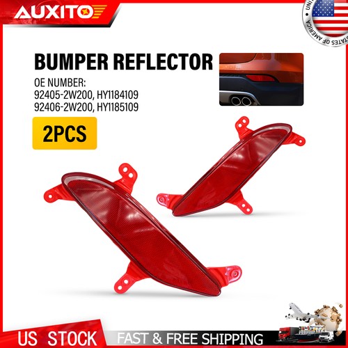 Red rear bumper - red,