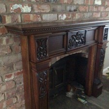 Rio Mahogany Fire Surround