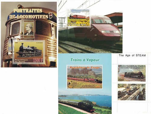 Train locomotive lot - lot, four