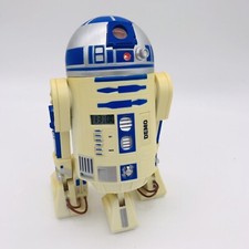 R2 D2 Projection Alarm Clock • Star Wars • Wesco 7” • Yellowed