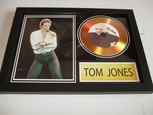 Tom jones signed disc - signed,