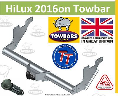 Flange towbar for toyota hilux - toyota,