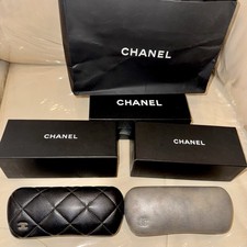 CHANEL Leather Glasses Case