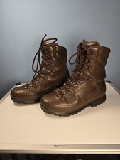 Combat Boots Karrimor SF Goretex Waterproof Brown Leather UK 8M Cold Wet Weather