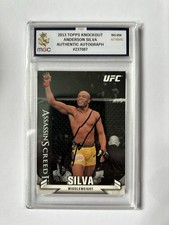 Anderson Silva - UFC - Topps - 2013 Knockout - Authentic Autograph