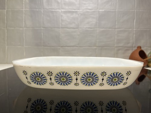 Rare vintage jaj pyrex - rare, blue