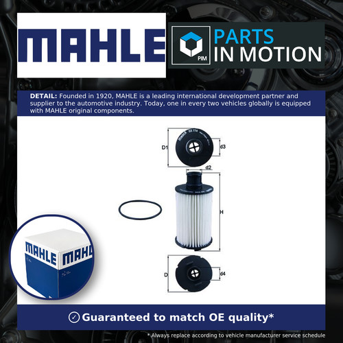 Oil filter fits range - filter,