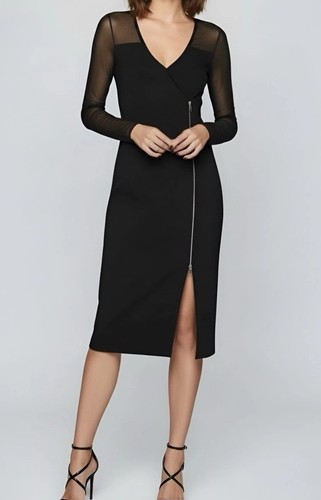 Reiss valencia black zip - valencia,