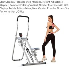 Vertical Climber Stair Stepper Machine.  NEW !