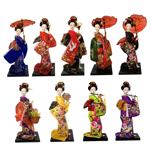Ethnic japanese geisha dolls - ethnic,