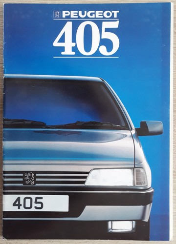 Peugeot 405 range brochure - range,