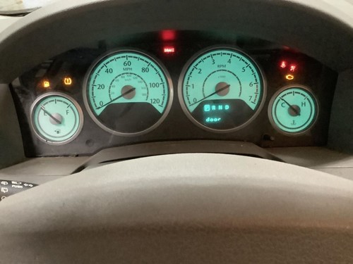 Speedometer pod cluster - 4,