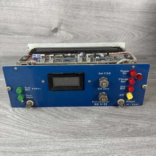 Vintage fm signal - sd, 3-22