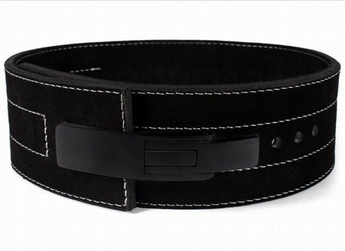 Black leather powerlifting - leather,