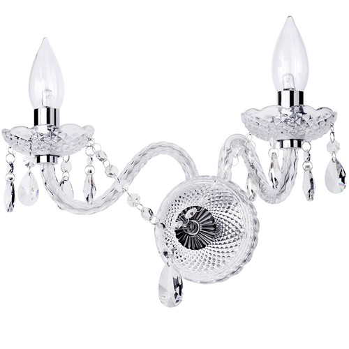 Litecraft wall light - light, crystal