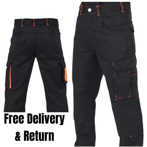 Men cargo combat work trousers - cargo,