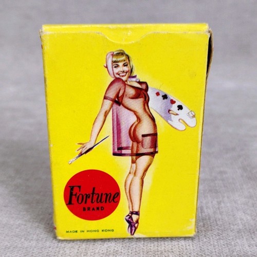 Vintage erotic playing - playing, cards