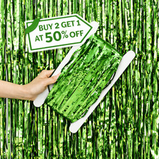 Foil Fringe Curtain Backdrop