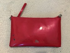 Red Patent Clutch Bag