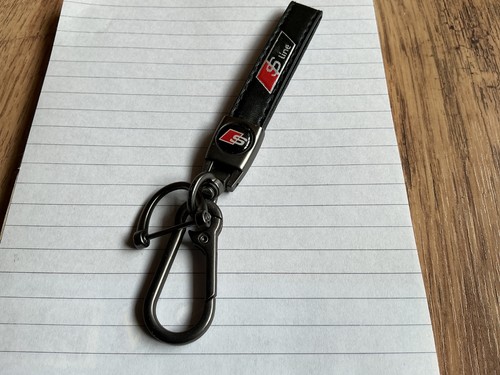 Audi line keyring - line,