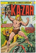 Ka-Zar #1   (Marvel 1974)