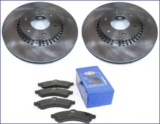 2X Brake Discs + Brake Pads