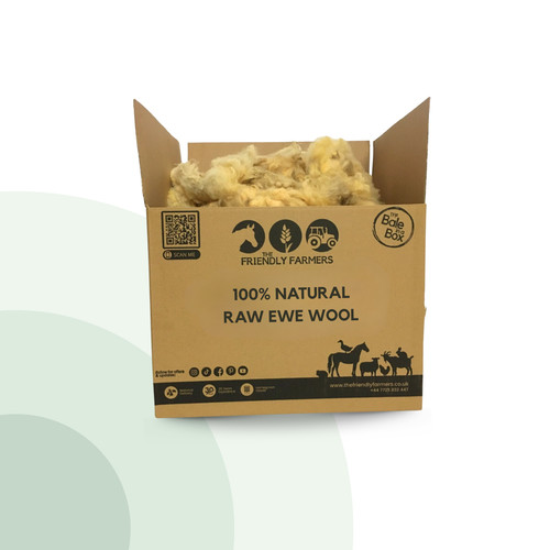Natural unwashed ewe lamb - unwashed,