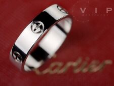 CARTIER LOVE RING 18K WHITE GOLD MEDIUM BAGUE WHITE GOLD ANELLO SORTIJA UNISEX 63