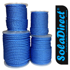 10 mm Blue Polypropylene Rope