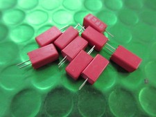 1UF 50V Metallized Polyester (x5) MKS02, WIMA RADIAL  (PET) High temperature UK