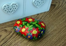 Hand painted stone keepsake - stone,