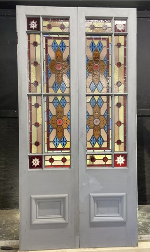 Bespoke stained glass panels - stained,