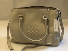 Bailey and Quinn Blenheim Cream Grained Leather Embossed Bag