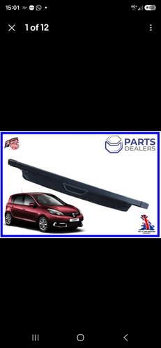 Parcel shelf renault grand - parcel,