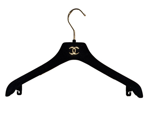 Chanel black gold cc logo - black, &