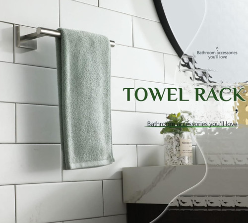 Stainless steel towel rail - stainless,