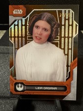2024 Star Wars High Tek Leia Organa Imperial Walls Orange /25