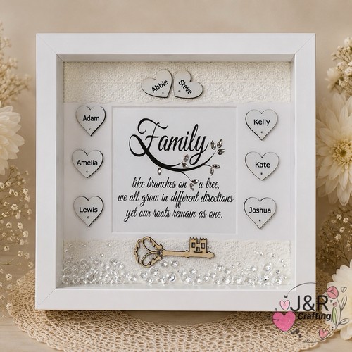 Personalised family tree frame - personalised,