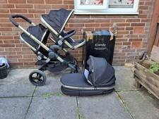 iCandy Peach Black Edition Pram/Pushchair Twin – Excellent Condition – Complete