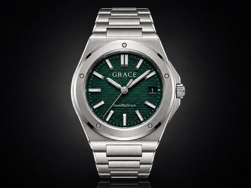 Luxury green sports watch nh35 - luxury,