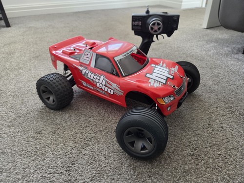 Vintage nitro car hpi rush - rc,